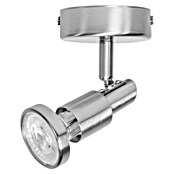 LED-Deckenstrahler (3 W, Länge: 80 mm, Warmweiß, Nickel matt)