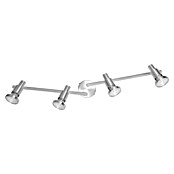 LED-Deckenstrahler (4 x 3 W, Länge: 675 mm, Warmweiß, Nickel matt)