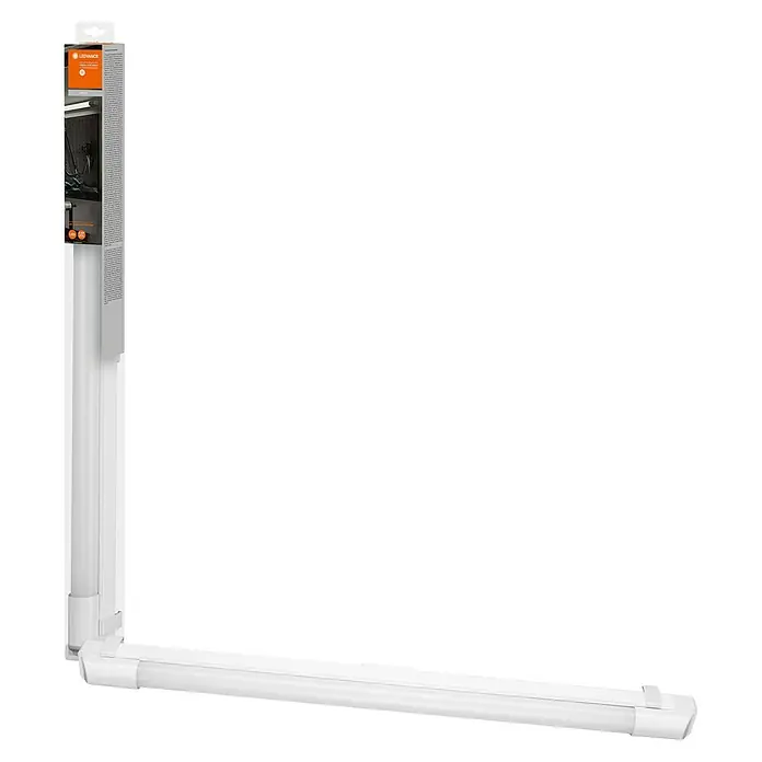Osram LED-Lichtleiste Power Batten - L x B x H: 60 x 4,1 x 4,8 cm, Lichtfarbe: Kaltweiß, 12 W, 220 V - 240 V - LEDVANCE Unterbauleuchte im Verpackungskarton, geeignet für Küchen und Arbeitsbereiche, mit einer energieeffizienten Lichtquelle.