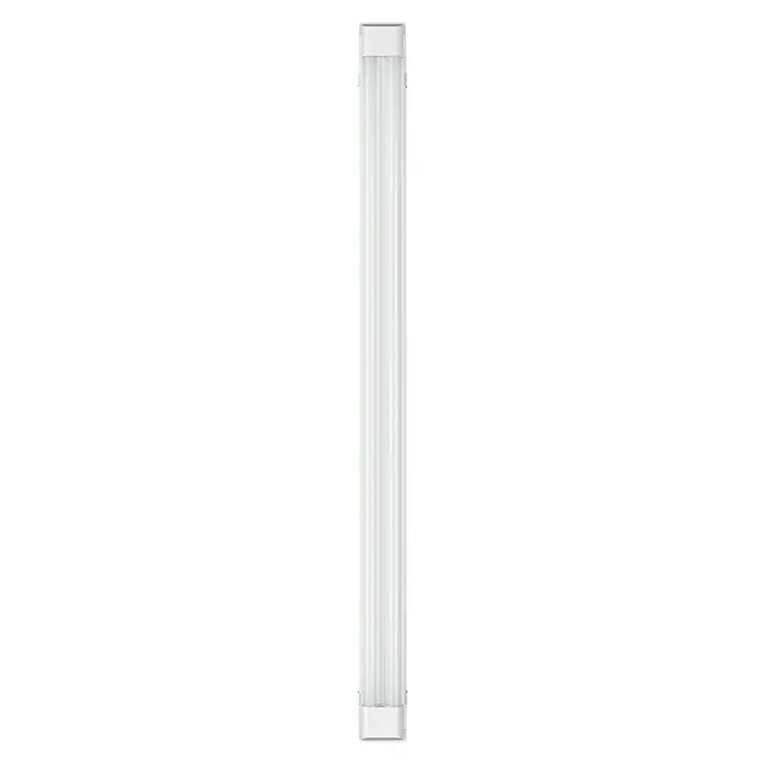 Osram LED-Lichtleiste Power Batten - L x B x H: 120 x 8,2 x 4,8 cm, Lichtfarbe: Warmweiß, 50 W, 220 V - 240 V - Aufnahme eines weißen Türschutzgitters, ideal, um Kinder sicher zu halten und gleichzeitig stilvoll zu bleiben.