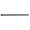 Index Bridas para cables de Nylon (Negro, L x An: 370 x 4,8 mm, 100 uds.)