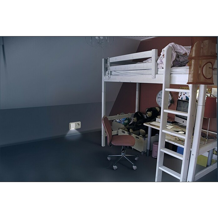 Osram LED nočna svetilka Lunetta  (0,3 W, Bela, 6 x 6 x 6 cm) | 3470 - Nachtlichter | CBMD - Kinderschutz/Nachtlichter | CBM - Elektroartikel | CB - Elektroinstallation | C - Elektro | BAUHAUS