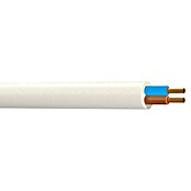 Mantelleitung YML-0 2 X 0,75mm² (20 m, Anzahl Adern: 2, Querschnitt: 0,75 mm², Weiß) | BAUHAUS