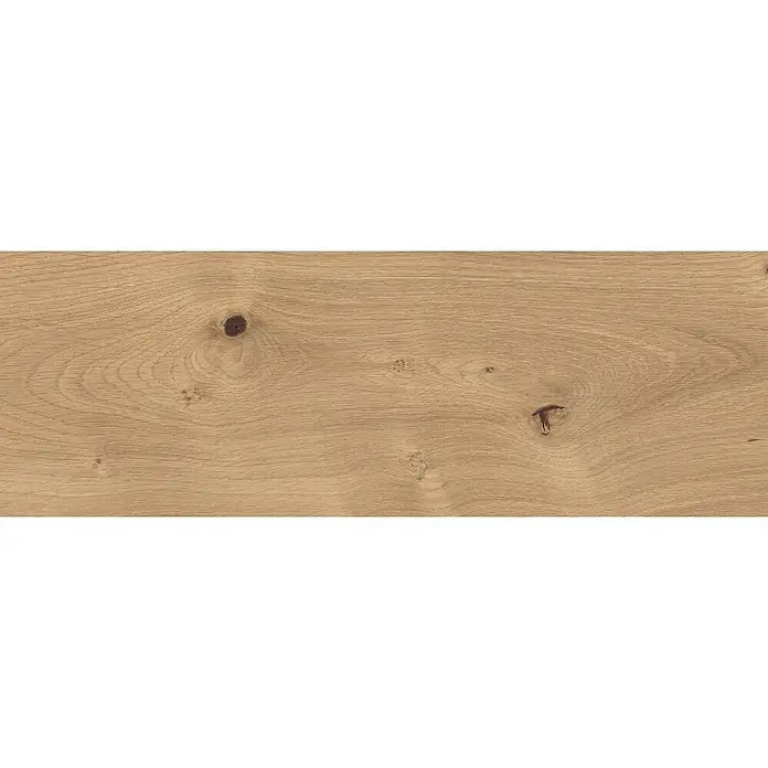 Living by Haro Parkettmuster Eiche pure strukturiert Naturöl - 290 x 180 x 12 mm, Landhausdiele - Detailaufnahme einer natürlich hellen Holzoberfläche mit Astlöchern, ideal für hochwertige Bodenbeläge und Möbeldesigns.