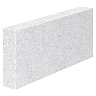 Ytong Porenbetonstein Klassik (L x B x H: 599 x 75 x 249 mm, Weiß, 1 Stk.)