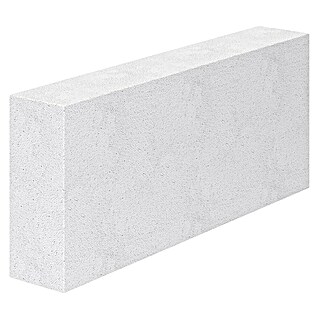 Ytong Porenbetonstein (L x B x H: 599 x 100 x 249 mm, Weiß, 1 Stk.)
