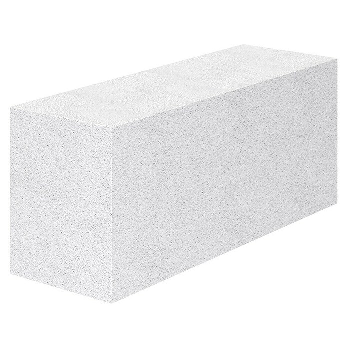 Ytong Porenbetonstein (L x B x H: 599 x 200 x 249 mm, Weiß, 1 Stk.) | BAUHAUS