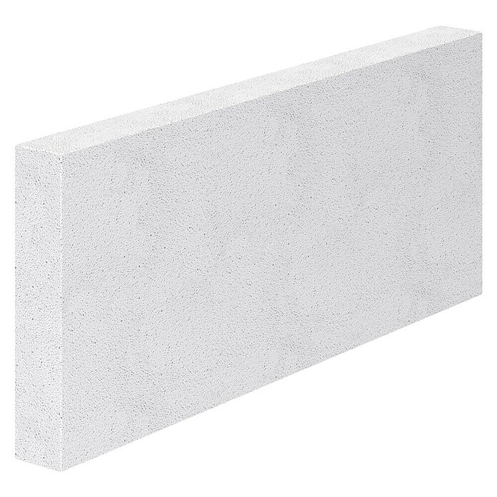 Ytong Porenbetonstein Statik (L x B x H: 599 x 50 x 249 mm, Weiß, 1 Stk.) | BAUHAUS