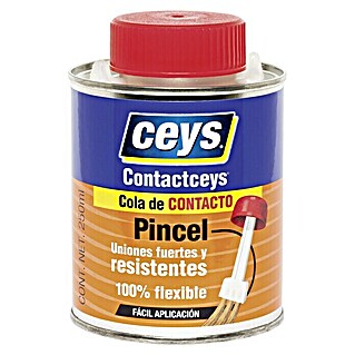 Ceys Adhesivo de contacto con pincel (250 ml)