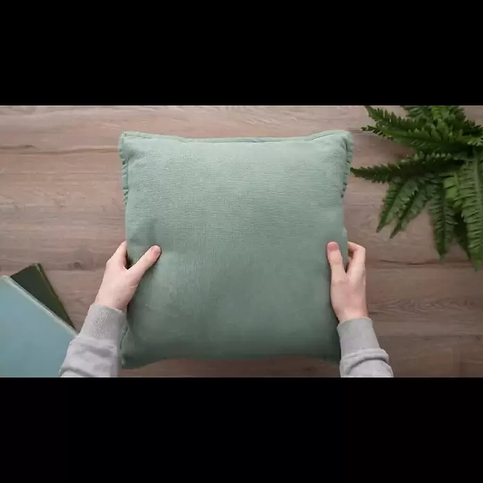 Kissen Bona - Jade, 45 x 45 cm, 100 % Baumwolle - Kissen Bona