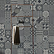 Ambiente by Palazzo Feinsteinzeugfliese Vintage (60 x 60 cm, Schwarz, Unglasiert)
