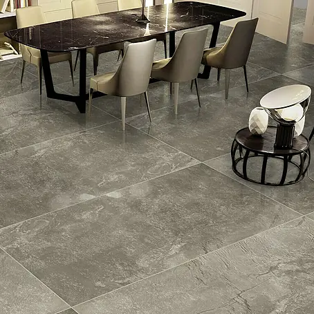 Feinsteinzeugfliese Geo Brown