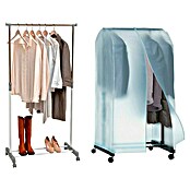 Perchero con ruedas funda (L x An x Al: 75 x 42 x 165 cm)