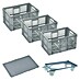 BAUHAUS Caja Euro + base con ruedas 