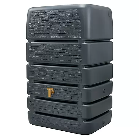 4rain  Regentonne Mauertank Slim Stone