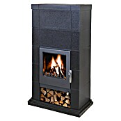 Domofire Kaminofen Lugano (8 kW, Raumheizvermögen: 160 m³, Material Verkleidung: Keramik, Onyx) | BAUHAUS