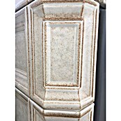 Domofire Kaminofen Weiz I (6 kW, Raumheizvermögen: 150 m³, Material Verkleidung: Keramik, Cremebeige-Tabakbraun) | BAUHAUS