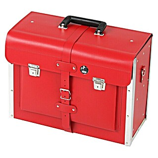 Hepco & Becker Werkzeugtasche Favorit 7123 (Innenmaß: B x T x H: 450 x 340 x 190 mm, Leder, Rot)