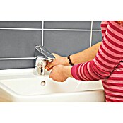 Grohe Europlus Waschtischarmatur mit Temperaturregulierung, batteriebetrieben (Infrarot-Elektronik, Chrom) | BAUHAUS