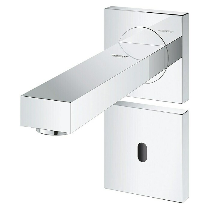 Grohe Eurocube Waschtischarmatur (Infrarot-Elektronik, Chrom, Glänzend, Ausladung: 171 mm) | BAUHAUS