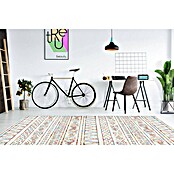 Kayoom Flachgewebeteppich (Beige/Bunt, 240 x 170 cm)