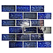 Mozaik pločica Brick CG KAS6  (29,7 x 29,7 cm, Plava, Sjaj) | BAUHAUS