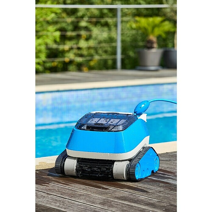 Malibu Robot de piscina WB 5.0 (Funcionamiento con batería, Específico para: Piscinas de hasta 10 x 5 m, Potencia de filtración: 14 m³/h) | BAUHAUS