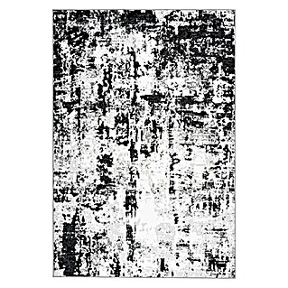 Kayoom Kurzflorteppich Esperanto II (Grau/Weiß, 150 x 80 cm, 100 % Polypropylen)