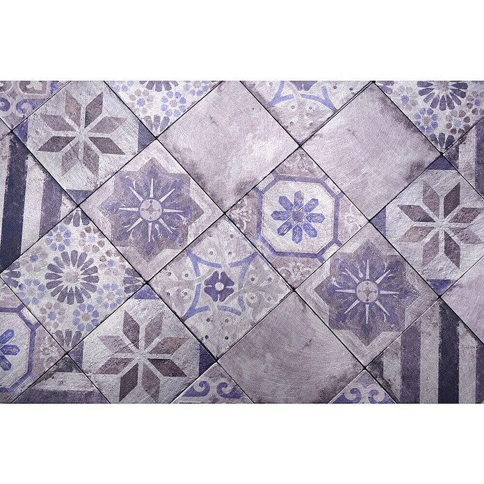 Samoljepljiva mozaik pločica Quadrat Metall Retro SAM 4XAU05  (30,5 x 30,5 cm) | BAUHAUS