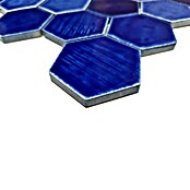 Mozaik pločica Hexagon CG SAN7  (Plava, Sjaj, D x Š x D: 25,3 cm x 29,3 cm x 7 mm) | BAUHAUS