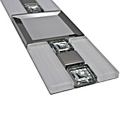 Bordura za pločice  (Š x D: 7,3 x 30 cm, Siva, Sjaj) | BAUHAUS