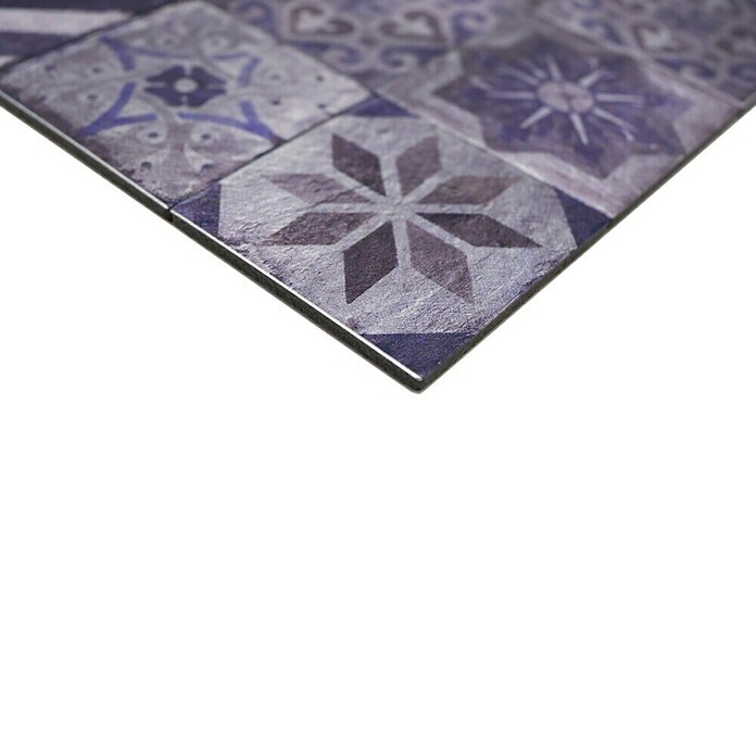 Samoljepljiva mozaik pločica Quadrat Metall Retro SAM 4XAU05  (30,5 x 30,5 cm) | BAUHAUS