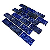 Mozaik pločica Brick CG KAS6  (29,7 x 29,7 cm, Plava, Sjaj) | BAUHAUS