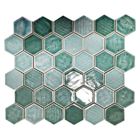 Mosaikfliese Hexagon CG SAN5