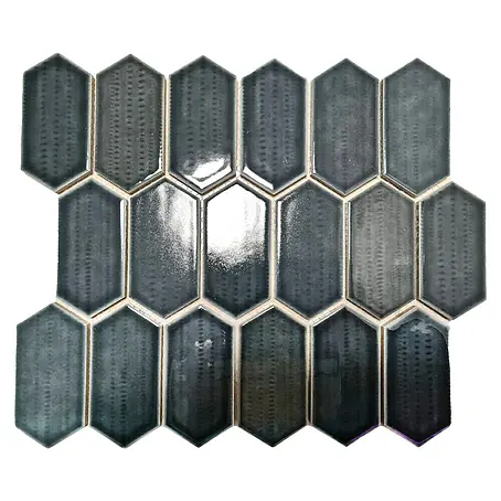 Mosaikfliese Hexagon CG CH479