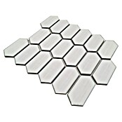 Mozaik pločica Hexagon CG CH471  (Bijela, Sjaj, 25,3 cm x 29,3 cm x 75 mm) | BAUHAUS