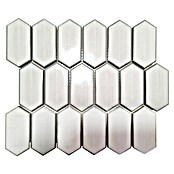 Mozaik pločica Hexagon CG CH471  (Bijela, Sjaj, 25,3 cm x 29,3 cm x 75 mm) | BAUHAUS