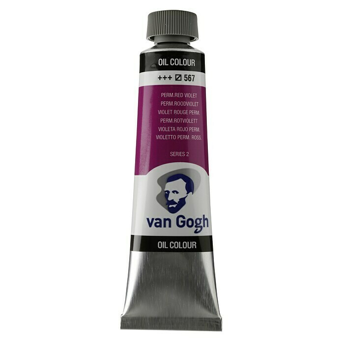 Talens Van Gogh Pintura al óleo (Violeta rojo permanente, 40 ml, Tubo)