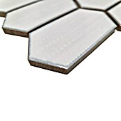 Mozaik pločica Hexagon CG CH471  (Bijela, Sjaj, 25,3 cm x 29,3 cm x 75 mm) | BAUHAUS