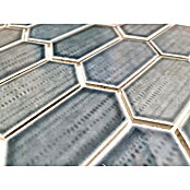 Mozaik pločica Hexagon CG CH479  (Crna, Sjaj, 25,3 cm x 29,3 cm x 75 mm) | BAUHAUS