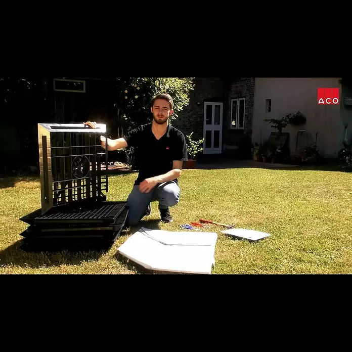 ACO Sickerbox - 60 x 60 x 60 cm, 205 l - Regenwasser im Garten versickern: ACO Sickerbox