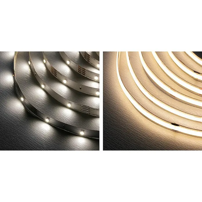 Paulmann MaxLED 1.000 Basis-Set Full-Line COB - 300 cm, 40 W, Warmweiß, 3.240 lm - LED-Streifen mit hellem, warmweißem Licht. Perfekt für stimmungsvolle Beleuchtung in Wohnräumen, bietet eine flexible und energieeffiziente Lösung.