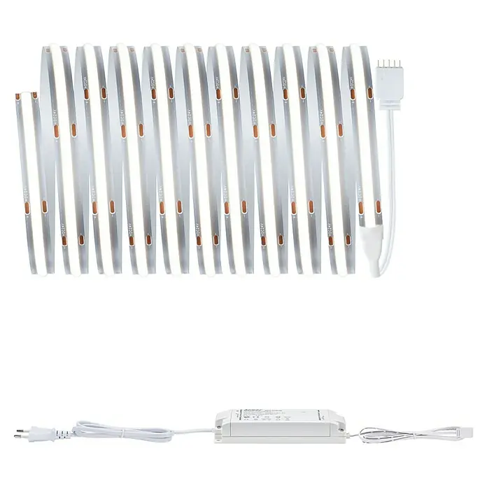 Paulmann MaxLED LED-Band-Set Full-Line COB Basisset - Länge: 3 m, 40 W, 3.840 lm, 220 V - 240 V - LED-Streifen-Set: Beleuchten Sie Ihre Räume mit diesem LED-Streifen-Kit, das eine helle und effiziente Beleuchtungslösung bietet.