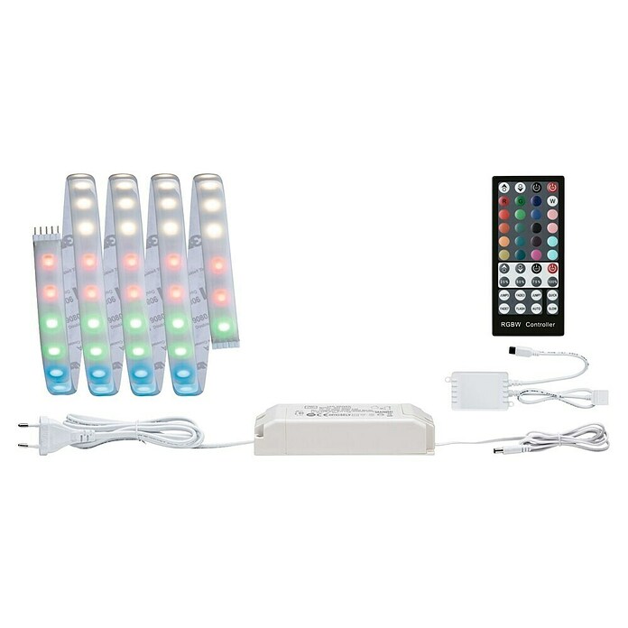 Paulmann MaxLED 1.000 LED-Band Basisset beschichtet (150 cm, RGBW, 24 W, 1.500 lm) | BAUHAUS
