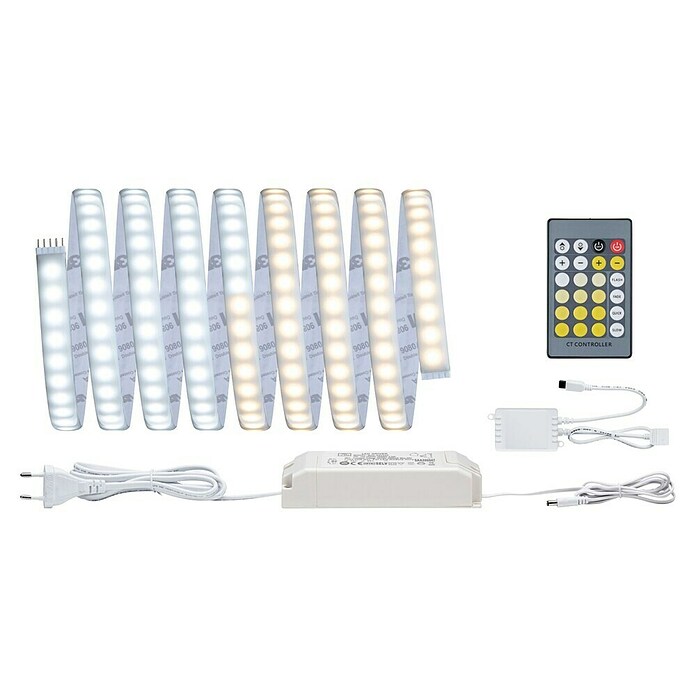 Paulmann MaxLED 1.000 LED-Band Basisset beschichtet (300 cm, Mehrfarbig, 38 W, 3.060 lm) | BAUHAUS