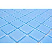 Mozaik pločica Quadrat Eco VP25102PUR  (31,6 x 31,6 cm, Staklo, Svijetloplava, Sjaj) | BAUHAUS