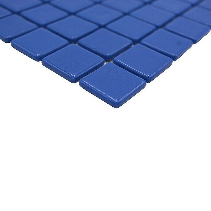 Mosaikfliese Quadrat Eco VP25916PUR (31,6 x 31,6 cm, Glas, Petrol, Glänzend) | BAUHAUS