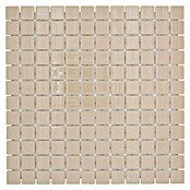Mosaikfliese Quadrat Eco VP25831PUR (31,6 x 31,6 cm, Glas, Beige, Glänzend) | BAUHAUS