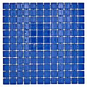 Mosaikfliese Quadrat Eco VP25916PUR (31,6 x 31,6 cm, Glas, Petrol, Glänzend) | BAUHAUS