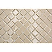 Mosaikfliese Quadrat Eco VP25831PUR (31,6 x 31,6 cm, Glas, Beige, Glänzend) | BAUHAUS
